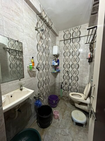 Bathroom in 2 BHK Apartment at Shanu Pratham Heights, Sola – for Rent