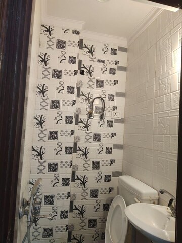 Bathroom in 2 BHK Builder Floor at Govindpuri – for Rent