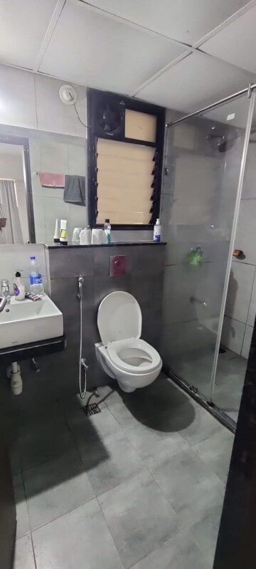 Bathroom in 2 BHK Apartment at Park Express, Baner – for Rent