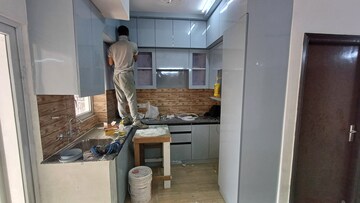 Kitchen in 3 BHK Apartment at Amrapali Terrace Homes, Tech Zone 4 Greater Noida – for Rent