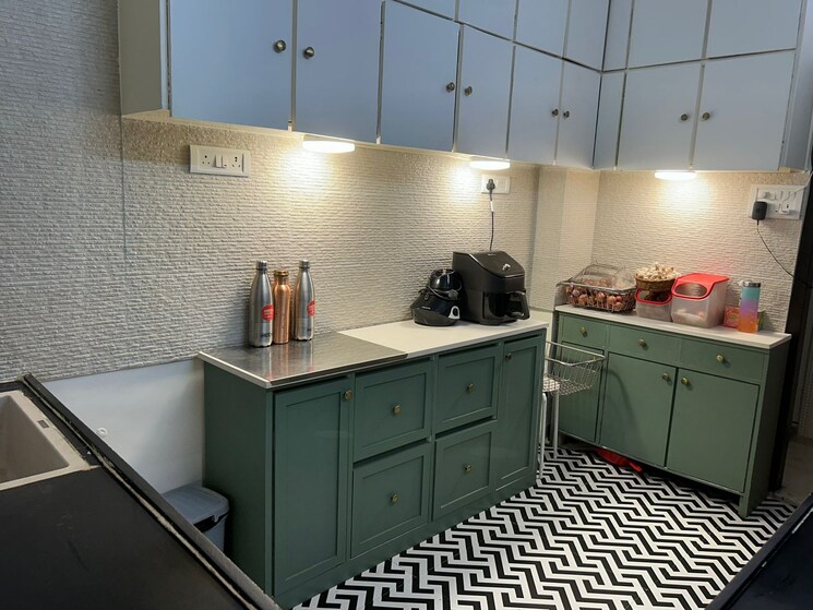 Kitchen, juhu-scheme 3 Bedroom 1050 Sq.Ft. Apartment In Juhu Mumbai 8022792