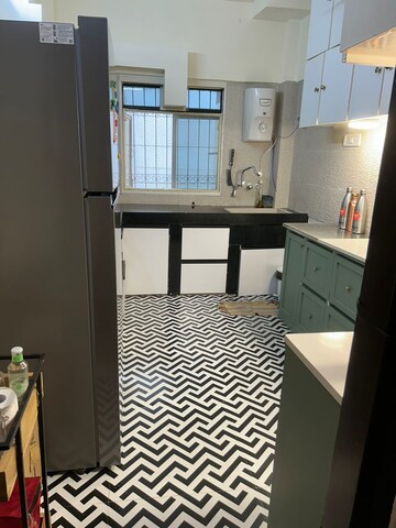 Kitchen in 3 BHK Apartment at Juhu Scheme, Juhu – for Rent