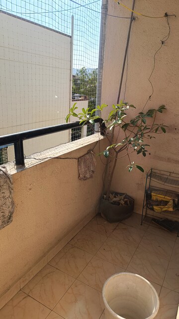 Balcony in 2 BHK Apartment at Anand Park, Wadgaon Sheri – for Rent