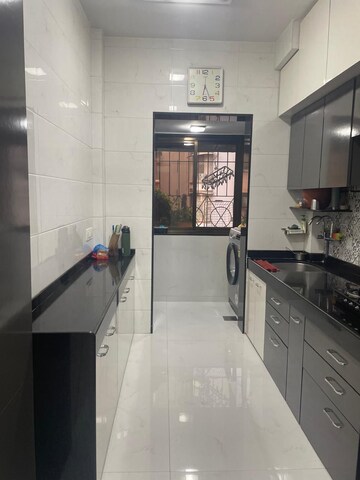 Kitchen in 2 BHK Apartment at Kamla Vihar CHS, Kandivali West – for Rent