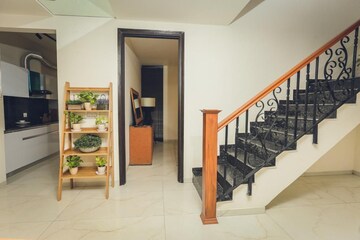 Staircase in 3 BHK Apartment at Aerocity – for Sale