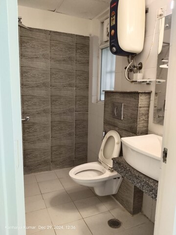 Bathroom in 3 BHK Builder Floor at Orchid Island, Sector 51 – for Rent