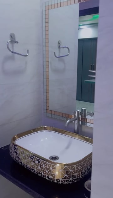 Bathroom in 3 BHK Apartment at JP North Barcelona, Mira Road – for Rent