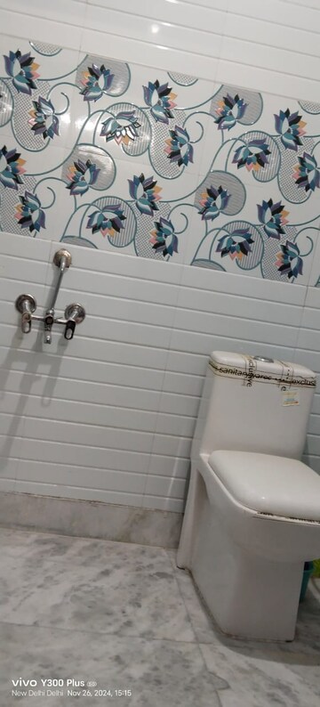 Bathroom in 2 BHK Builder Floor at Govindpuri – for Rent