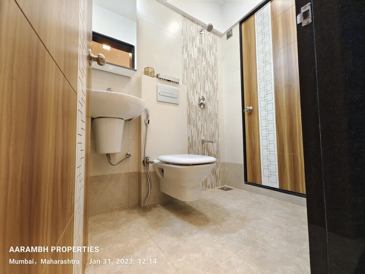 Bathroom, starwing-kaatyayni-imperial 1 Bedroom 406 Sq.Ft. Apartment In Andheri East Mumbai 8023349