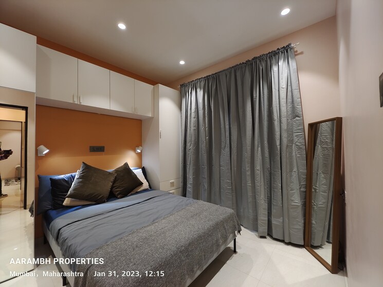 Bedroom, starwing-kaatyayni-imperial 1 Bedroom 406 Sq.Ft. Apartment In Andheri East Mumbai 8023349