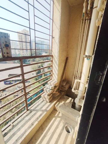 Balcony in 1 BHK Apartment at Rajaram Sukur Enclave D Wing, Ghodbunder Road – for Sale