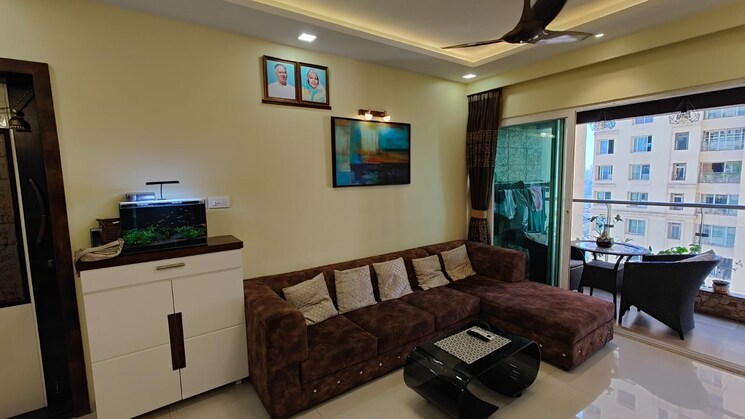 Living Room, rustomjee-azziano-wing-i 2 Bedroom 850 Sq.Ft. Apartment In Majiwada Thane 8023481