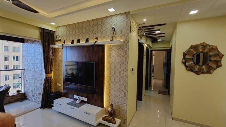 Living Room, rustomjee-azziano-wing-i 2 Bedroom 850 Sq.Ft. Apartment In Majiwada Thane 8023481