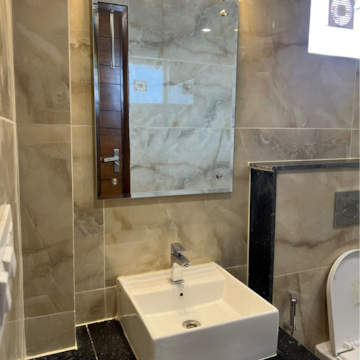 Bathroom in 3 BHK Apartment at Mahima Panorama, Jagatpura – for Sale