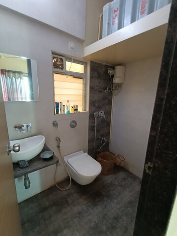 Attached Bathroom in 1 BHK Apartment at MS Vrindavan Shrushti, Dombivli East – for Rent