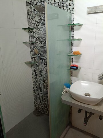 Bathroom in 2 BHK Apartment at Esha Ekta Apartment, Worli – for Rent