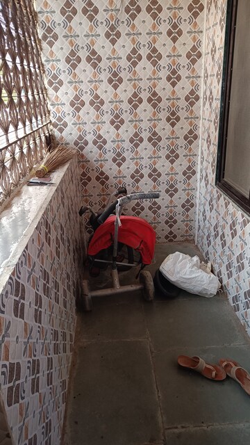 Balcony in 1 RK Apartment at New Rachana Park, Kalyan East – for Rent