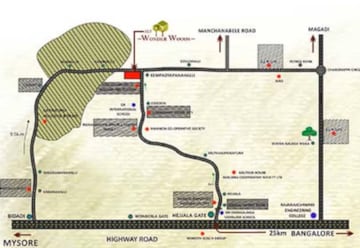  Plot – Map Location View at Hajjala - for Sale