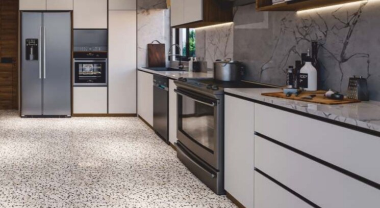 Kitchen, elina 3 Bedroom 1107 Sq.Ft. Apartment In Mohammadwadi Pune 8023833