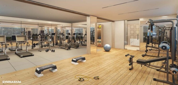 Gym, elina 3 Bedroom 1107 Sq.Ft. Apartment In Mohammadwadi Pune 8023833