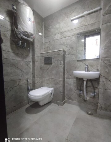 Bathroom in 2 BHK Builder Floor at Saket – for Rent