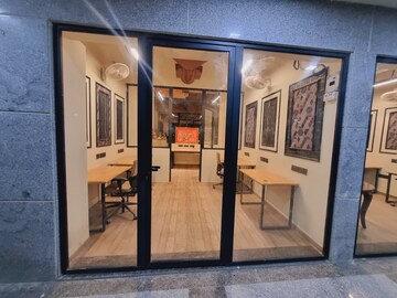 Team Area in  Office Space at Shipra Krishna Azure, Dabur Chowk – for Rent