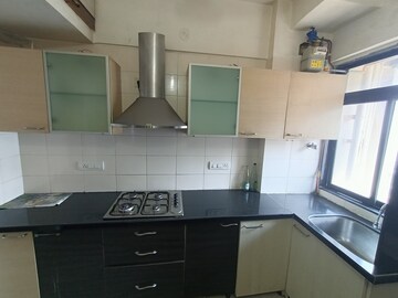 Kitchen in 3 BHK Apartment at Devashree Park, Kolshet Road – for Rent