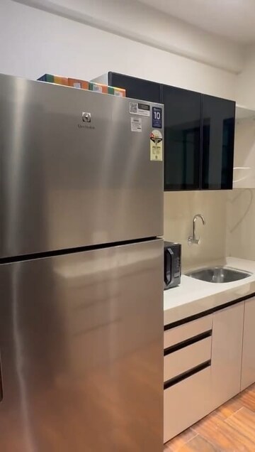 Kitchen in 1 BHK Apartment at Juhu – for Rent
