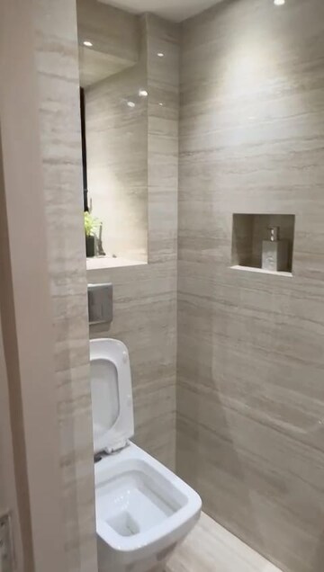 Bathroom in 1 BHK Apartment at Juhu – for Rent