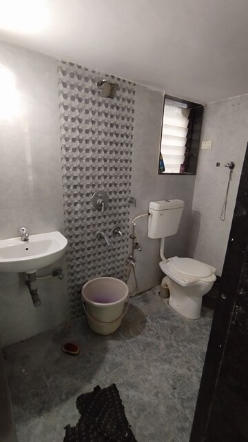 Bathroom in 1 BHK Apartment at Sai Satyam Residency Kalyan West, Kalyan West – for Rent