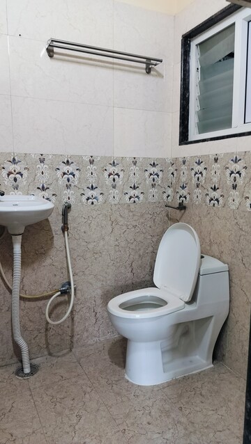 Bathroom in 3 BHK Apartment at Rai Durg – for Rent