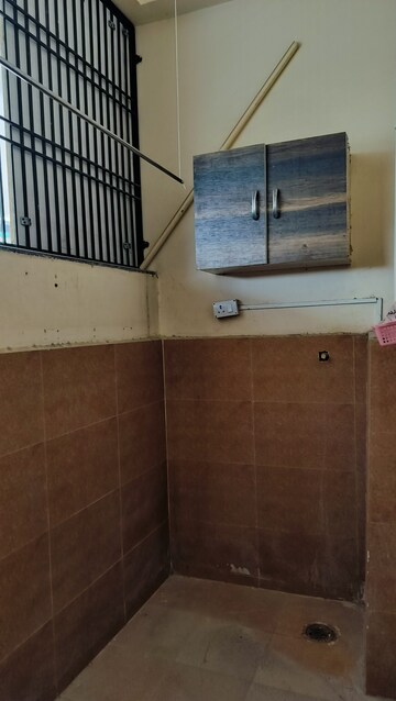 Bathroom in 3 BHK Apartment at Rai Durg – for Rent