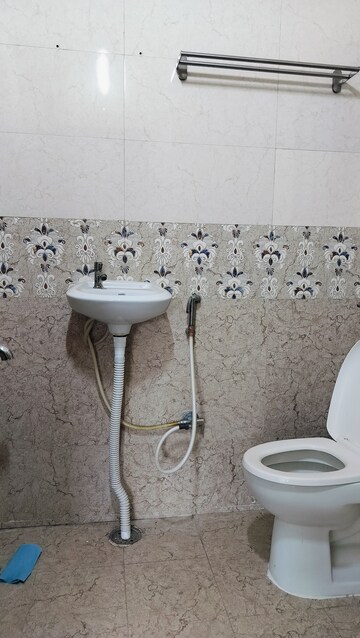 Bathroom in 3 BHK Apartment at Rai Durg – for Rent