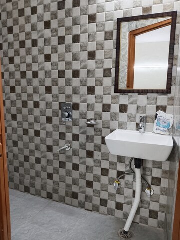 Bathroom in 2 BHK Apartment at Khirki Extension – for Rent