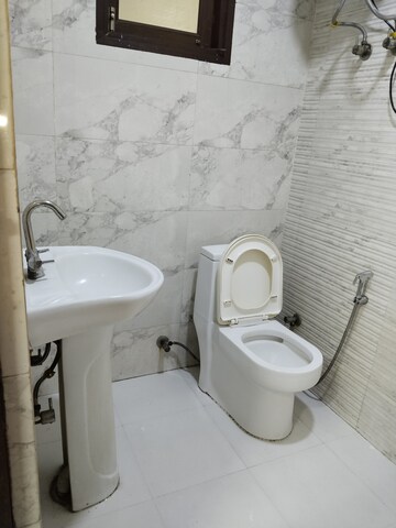 Bathroom in 2 BHK Apartment at Panchsheel Vihar – for Rent
