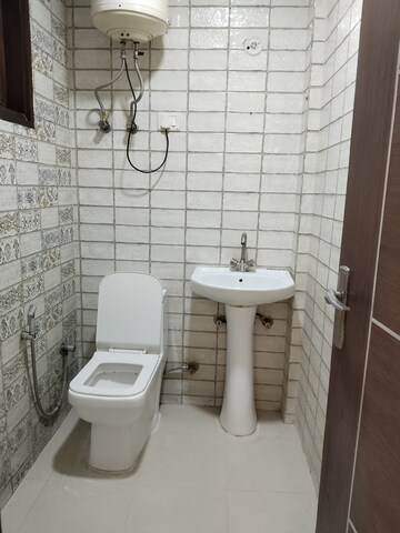 Bathroom in 2 BHK Apartment at Panchsheel Vihar – for Rent