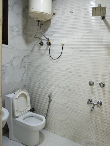 Bathroom in 2 BHK Apartment at Panchsheel Vihar – for Rent