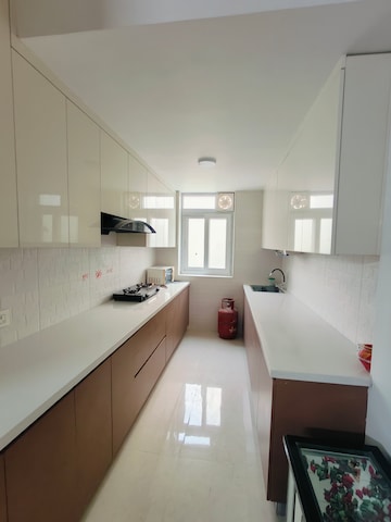 Kitchen in 3 BHK Builder Floor at Ansal Sushant Apartments, Sushant Lok I – for Rent