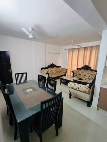 Living Room in 3 BHK Builder Floor at Ansal Sushant Apartments, Sushant Lok I – for Rent