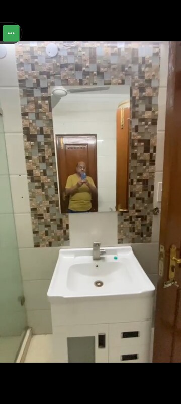 Bathroom in 4 BHK Builder Floor at Greater Kailash I – for Rent