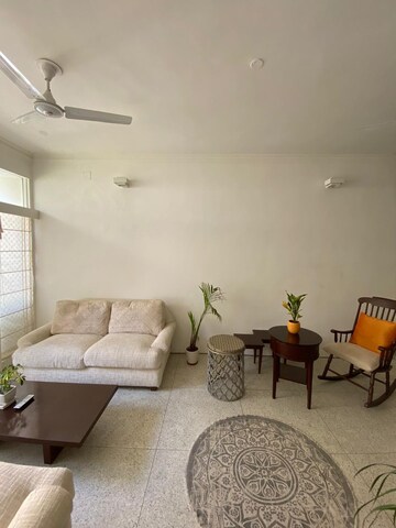 Living Room in 2.5 BHK Apartment at Greater Kailash I – for Rent
