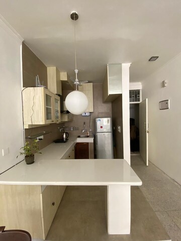 Kitchen in 2.5 BHK Apartment at Greater Kailash I – for Rent