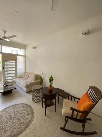 Living Room in 2.5 BHK Apartment at Greater Kailash I – for Rent