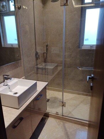 Attached Bathroom in 3 BHK Apartment at Greater Kailash I – for Rent
