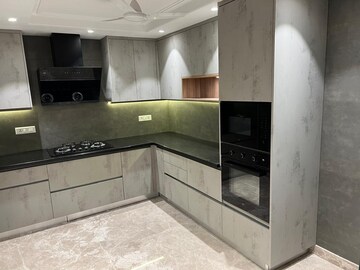Kitchen in 3 BHK Apartment at Greater Kailash ii – for Sale