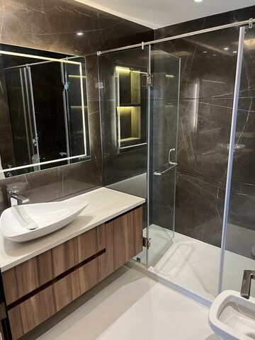 Bathroom in 3 BHK Apartment at Greater Kailash ii – for Sale