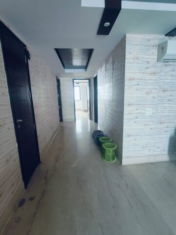 Building Lobby in 4 BHK Apartment at Green Park Extension – for Rent