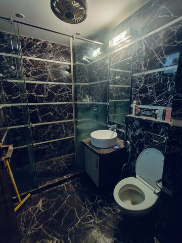 Bathroom in 4 BHK Apartment at Green Park Extension – for Rent