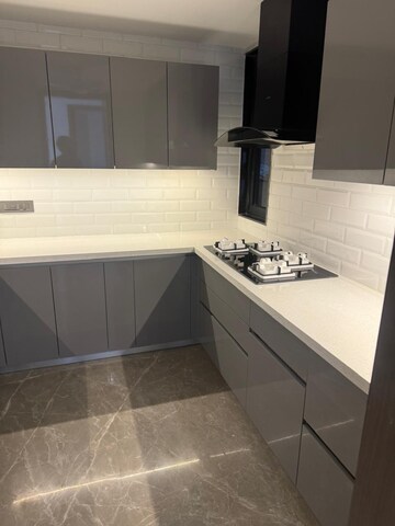 Kitchen in 3 BHK Apartment at Nizamuddin – for Rent