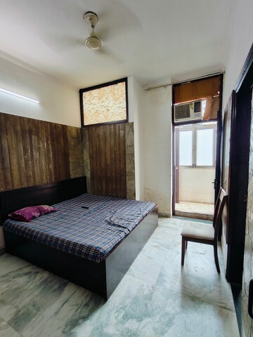 Bedroom in 1 BHK Builder Floor at Ansal Sushant Lok I, Sector 43 – for Rent